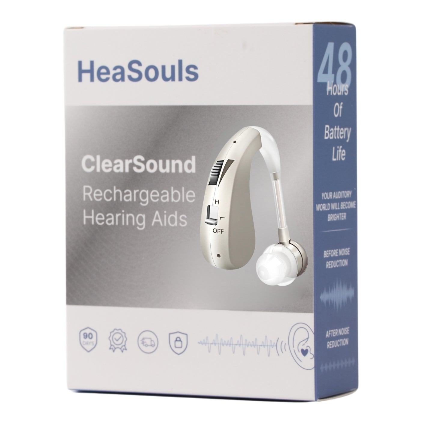 Clairons™️ ClearSound Rechargeable Hearing Aids (Pair Of 2)