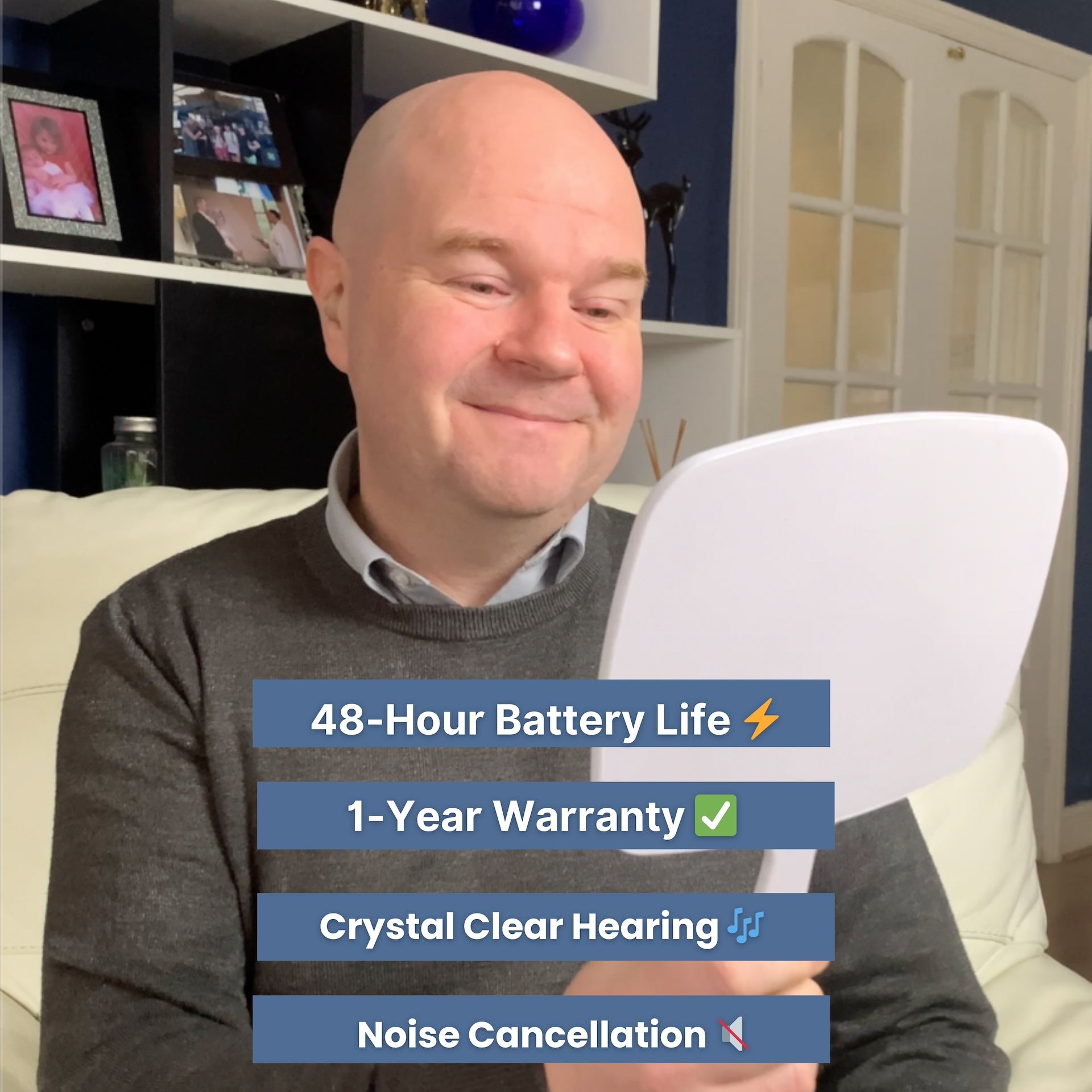 Clairons™ CIC Invisible Hearing Aids (Pair Of 2)