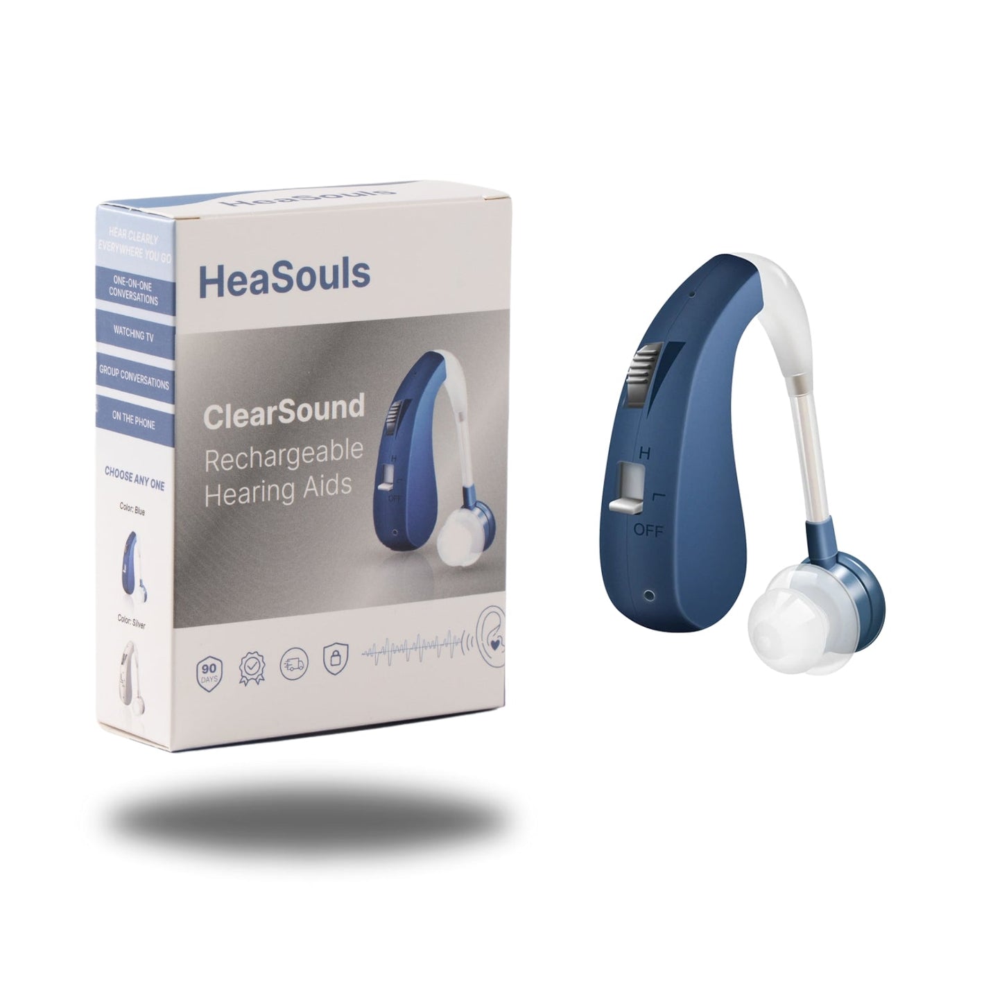 Clairons™️ ClearSound Rechargeable Hearing Aids (Pair Of 2)