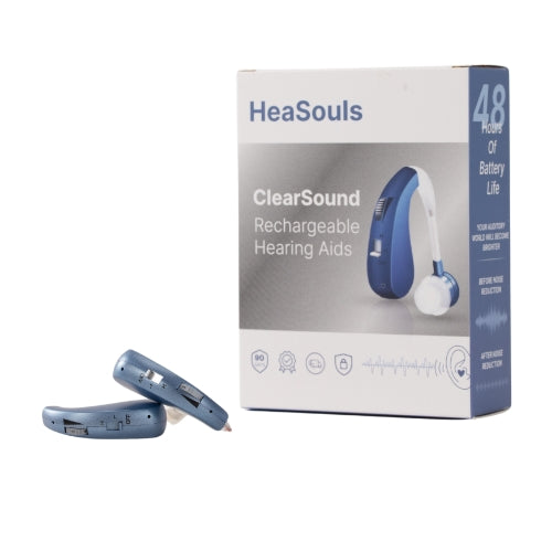 Clairons™️ ClearSound BTE Rechargeable Hearing Aids (Pair Of 2)