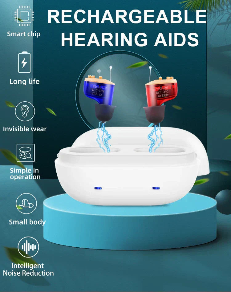 Clairons™ CIC Invisible Hearing Aids (Pair Of 2)
